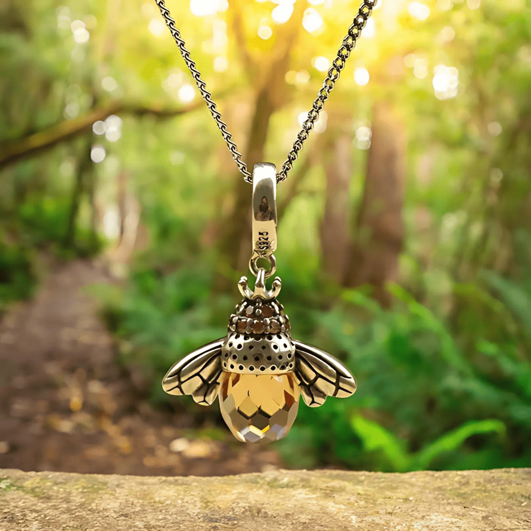 Set "Danza de Abeja": Pendientes y Collar a Juego GRATIS