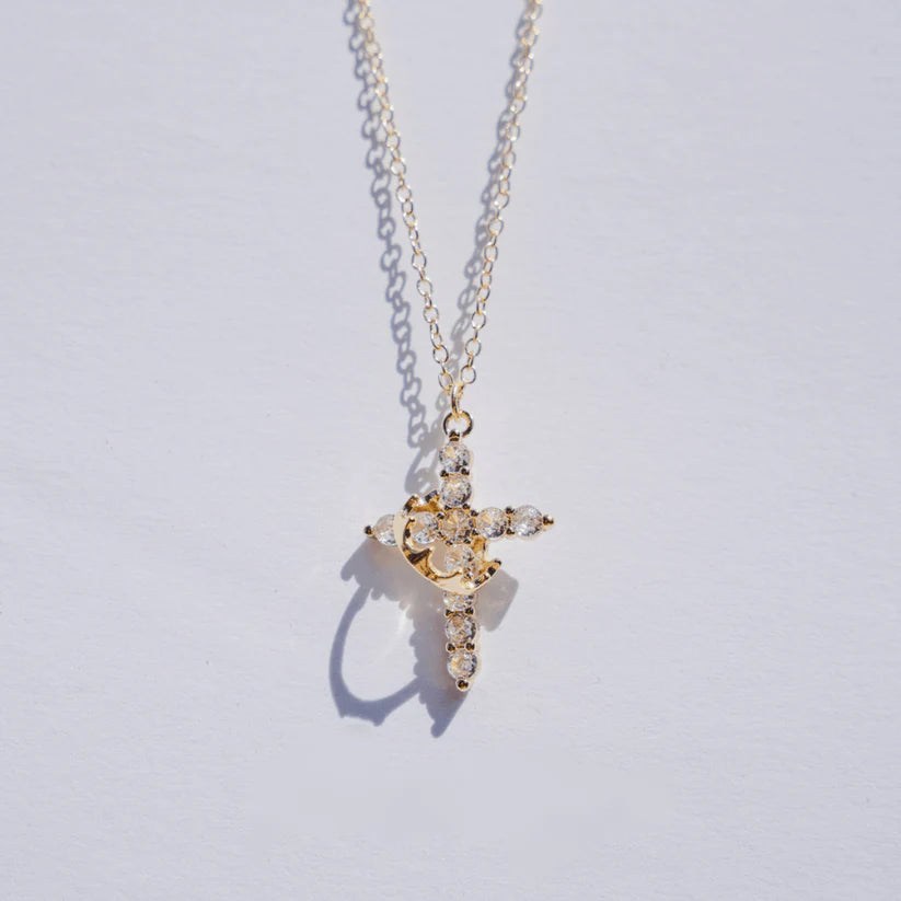 Collar Cruz Eterna - 2x1