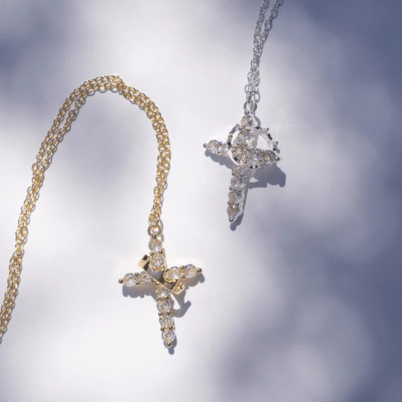 Collar Cruz Eterna - 2x1