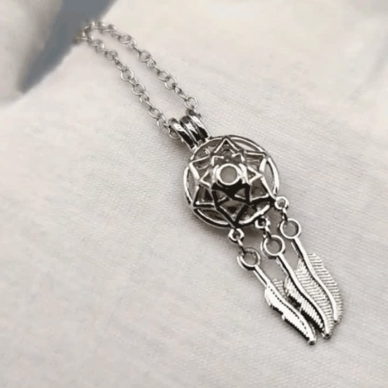 Collar Atrapasueños de Piedra Espiritual