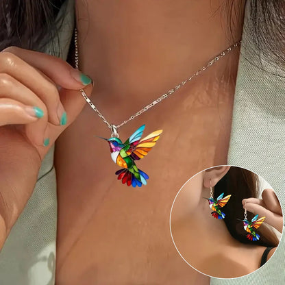 Alma de Colibrí - Pack Collar + Pendientes GRATIS