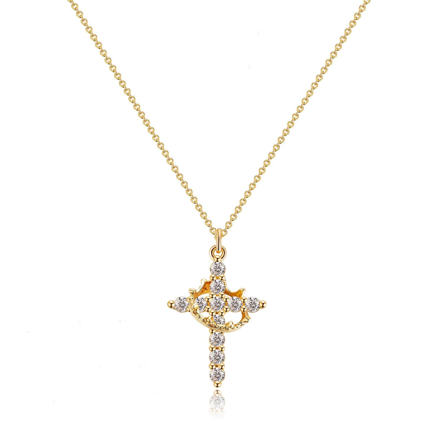 Collar Cruz Eterna - 2x1